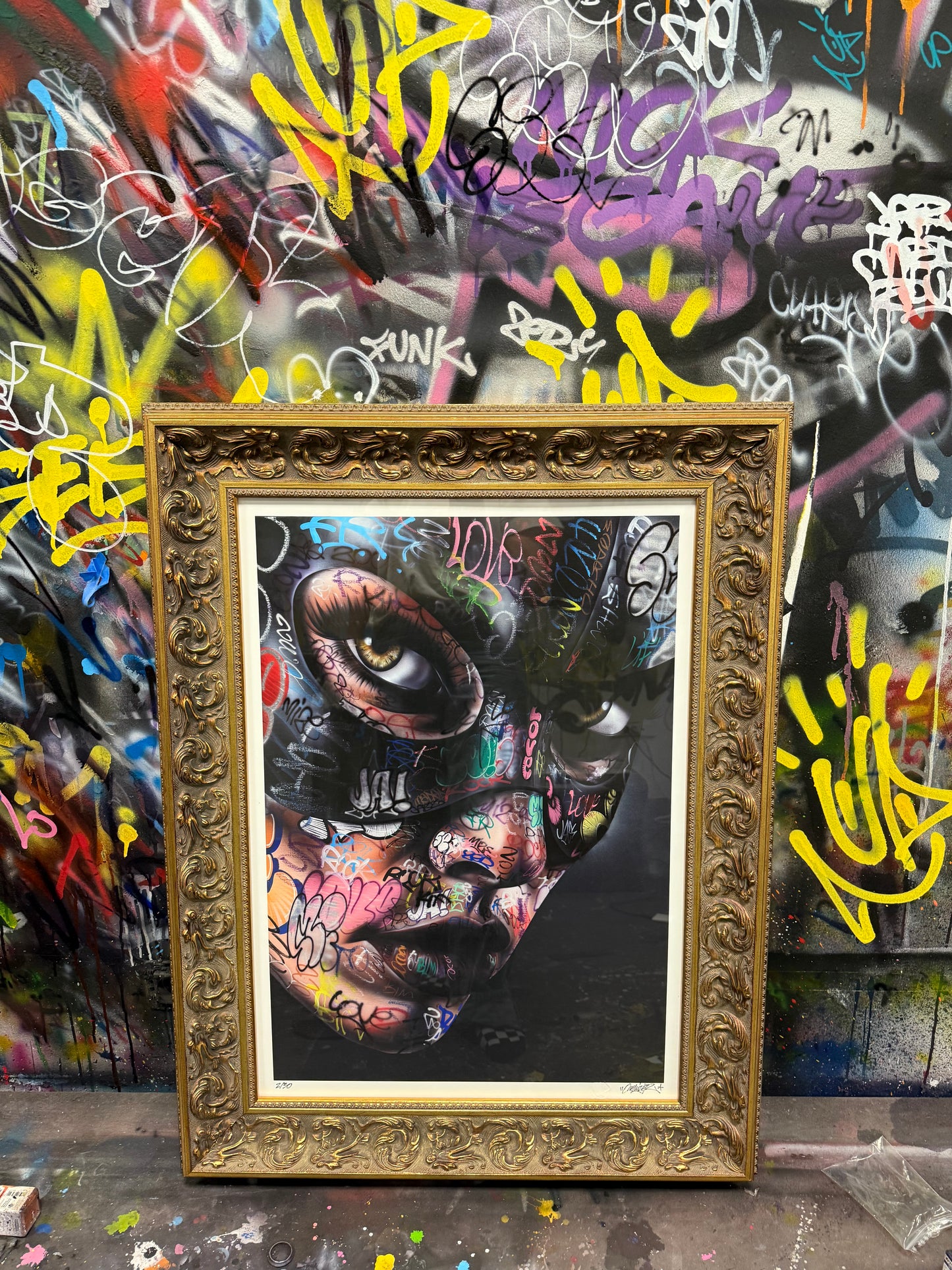 "Fat Cat" Limited Edition Art Print x30