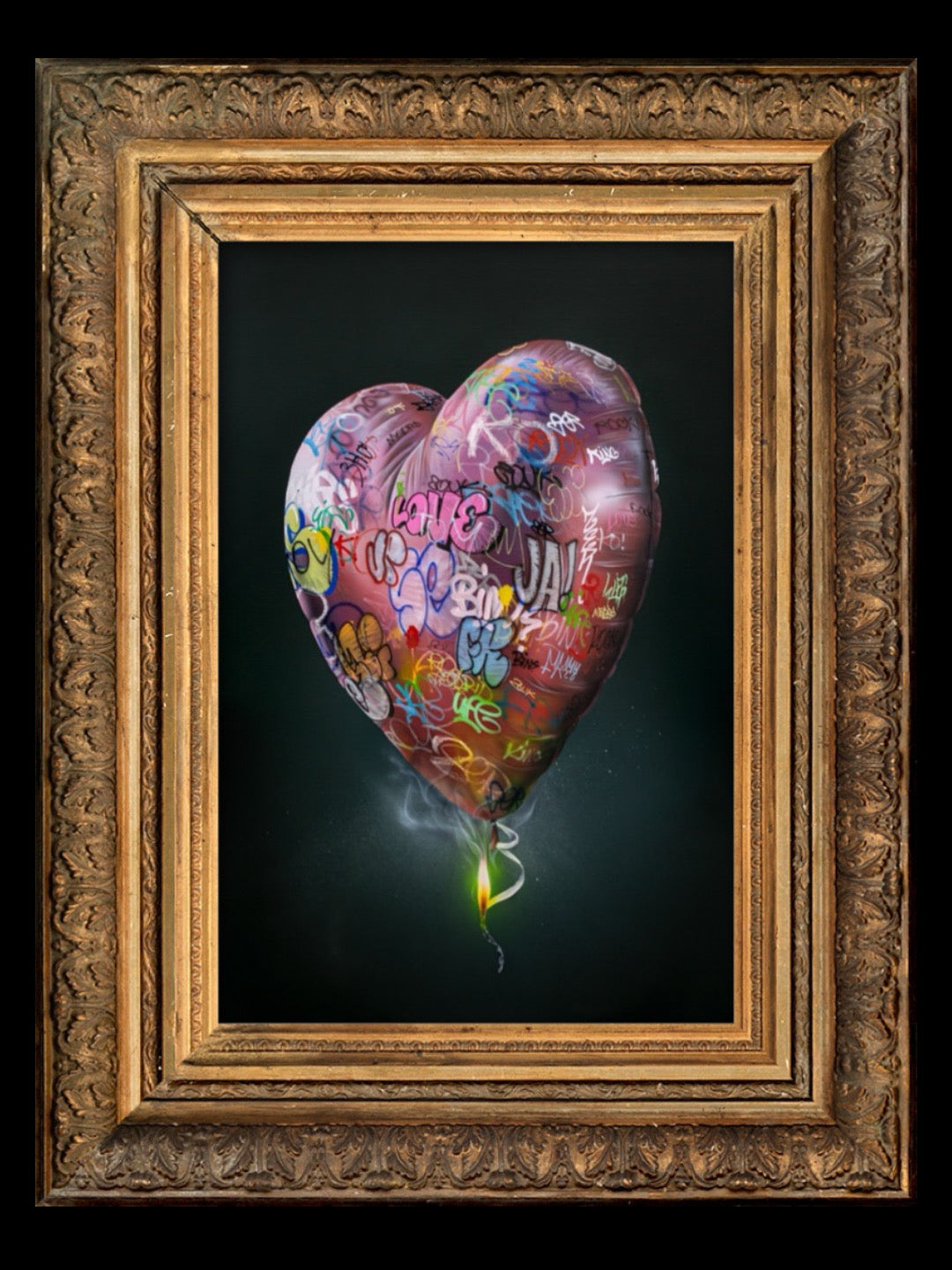 ❤️🔥 Burning love ❤️🔥 Affiche d’art