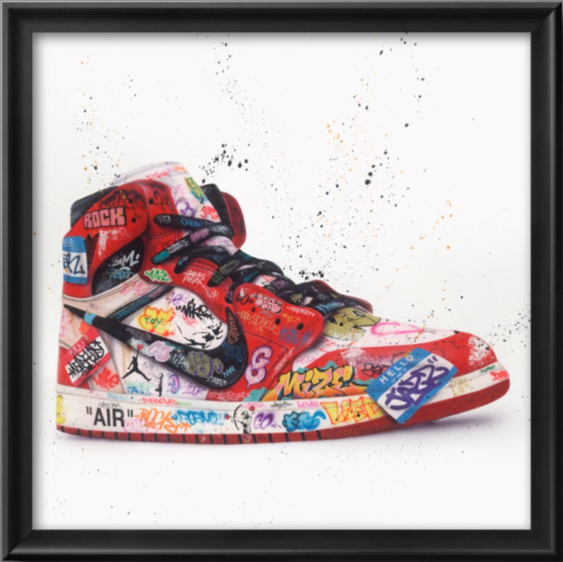 "Nike Sam Air" - Art Poster