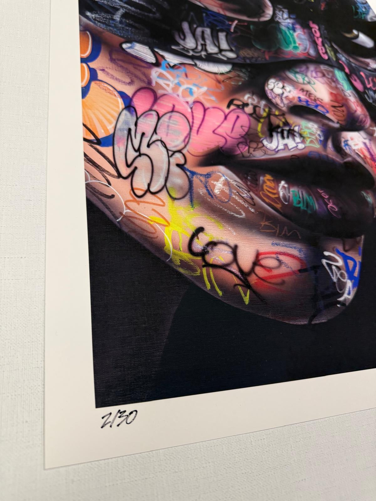 « Fat cat » Tirage d'Art en Édition Limitée x30