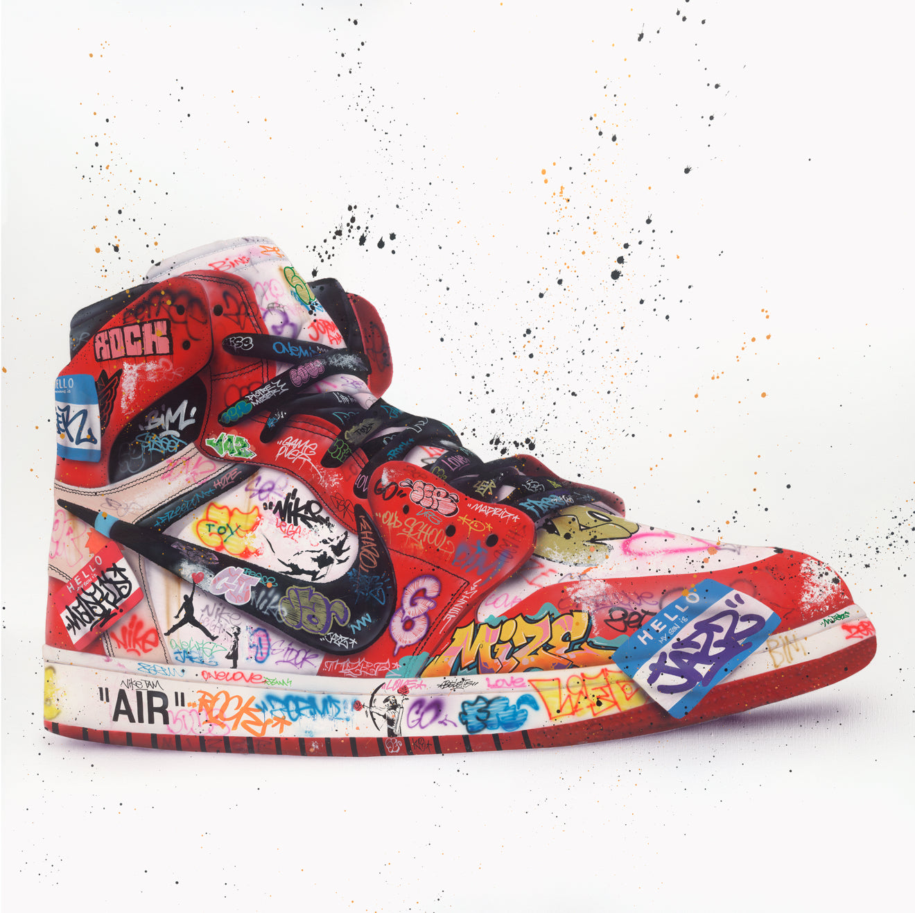 "Nike Sam Air" - Affiche d’art