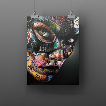 "Fat Cat" - Art Poster