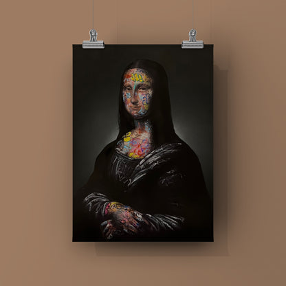 MONA FITIGRA - AFFICHE PREMIUM - OPEN EDITION