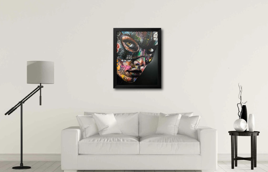 "Fat Cat" - Art Poster