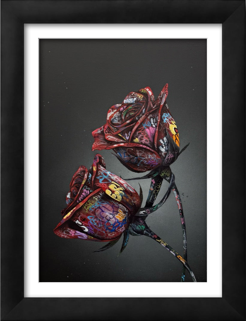 🌹 La vie en rose 🌹 Affiche d’art