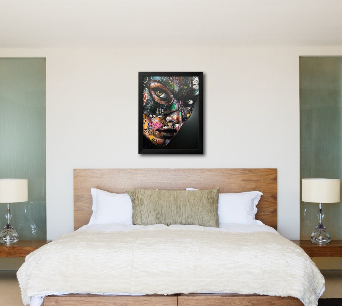 "Fat Cat" - Art Poster