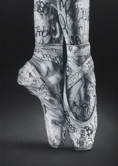 “Le tag des cygnes” - Affiche d’art