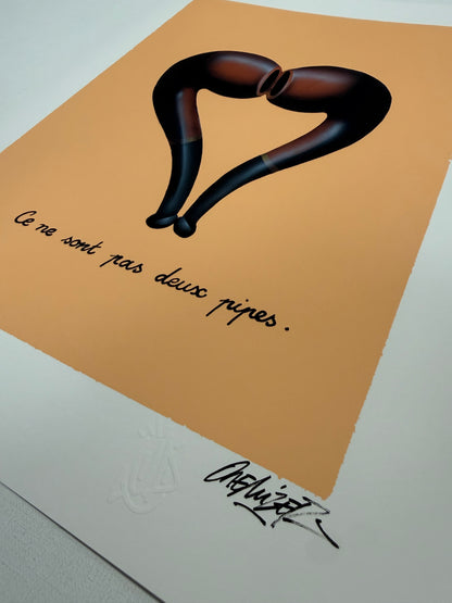 JUST LOVE - ONEMIZER - FINE ART PRINT - LIMITED EDITION SIGNED x14