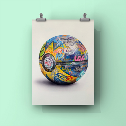 “In the pocket” - Art poster