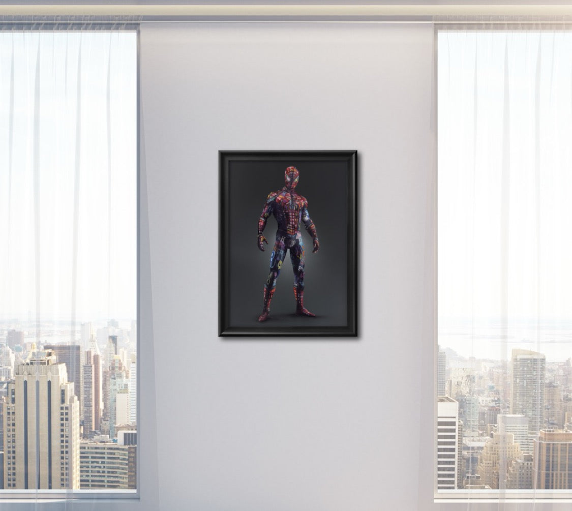 BURNING NIGHT - AFFICHE PREMIUM - OPEN EDITION