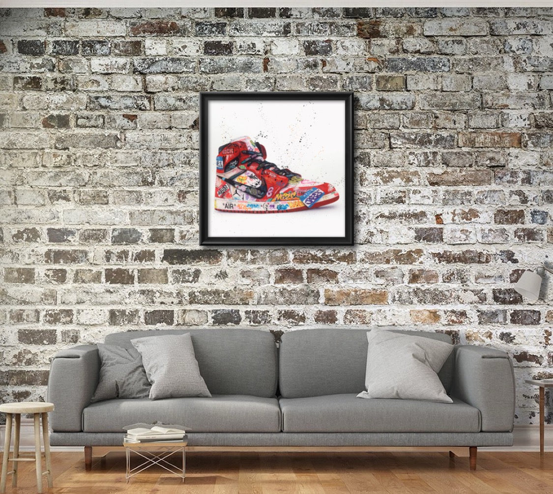 "Nike Sam Air" - Art Poster