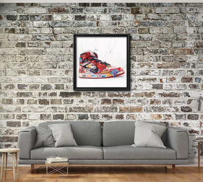 "Nike Sam Air" - Art Poster