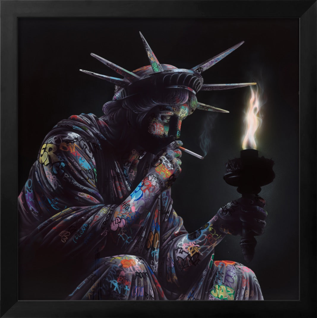 PAUSE CLOPE - AFFICHE PREMIUM - OPEN EDITION