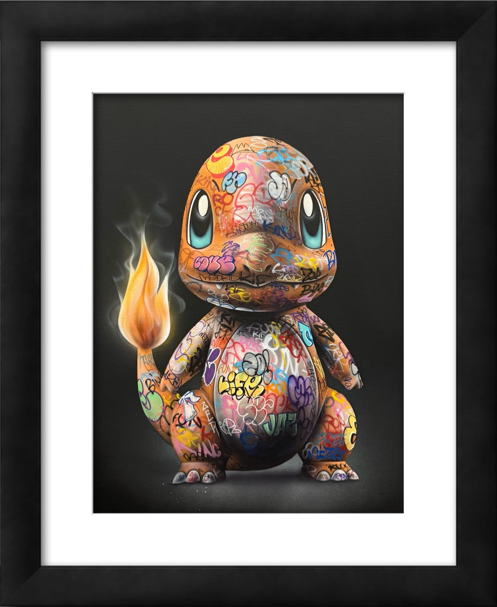 🔥 « Fire » 🔥 Affiche d’art