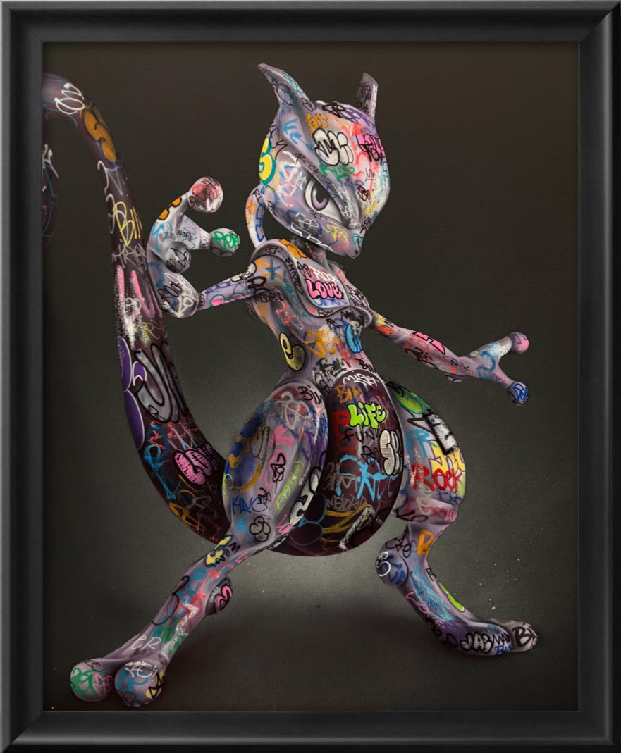 💜 “Mewtwo much” 💜 Art poster