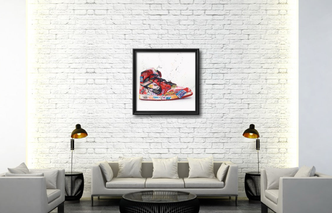 "Nike Sam Air" - Art Poster