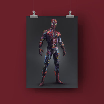 BURNING NIGHT - AFFICHE PREMIUM - OPEN EDITION