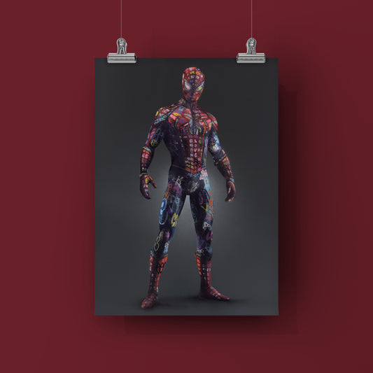 BURNING NIGHT - AFFICHE PREMIUM - OPEN EDITION