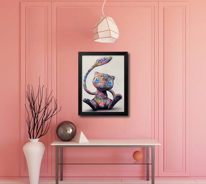 🩷 "Mew School" 🩷 Art Poster