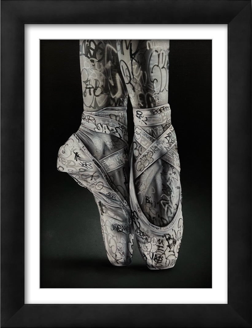 “Le tag des cygnes” - Affiche d’art