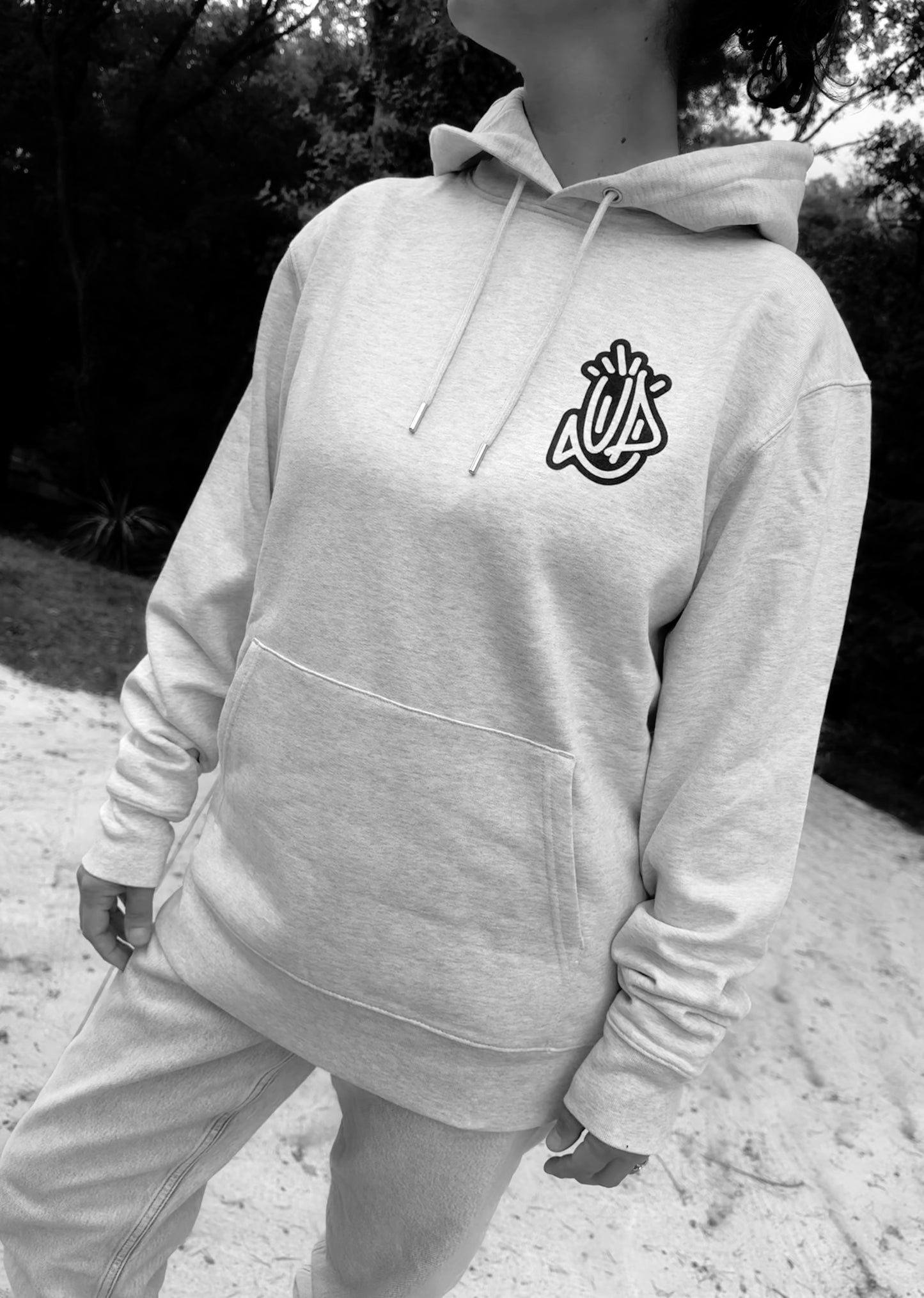 Sweat "Big Up". Unisexe. 100% coton biologique, 350 g/m2.