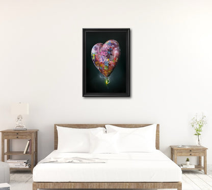 BURNING LOVE - AFFICHE PREMIUM - OPEN EDITION