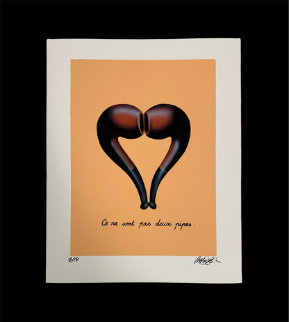 JUST LOVE - ONEMIZER - FINE ART PRINT - LIMITED EDITION SIGNED x14