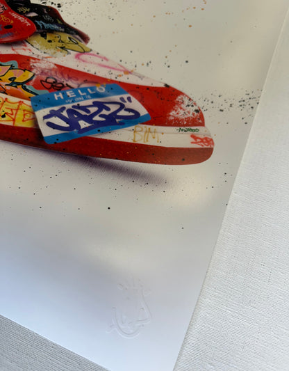 "Nike Sam Air" - Affiche d’art