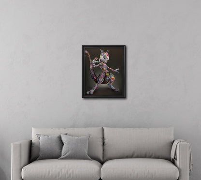 💜 “Mewtwo much” 💜 Art poster