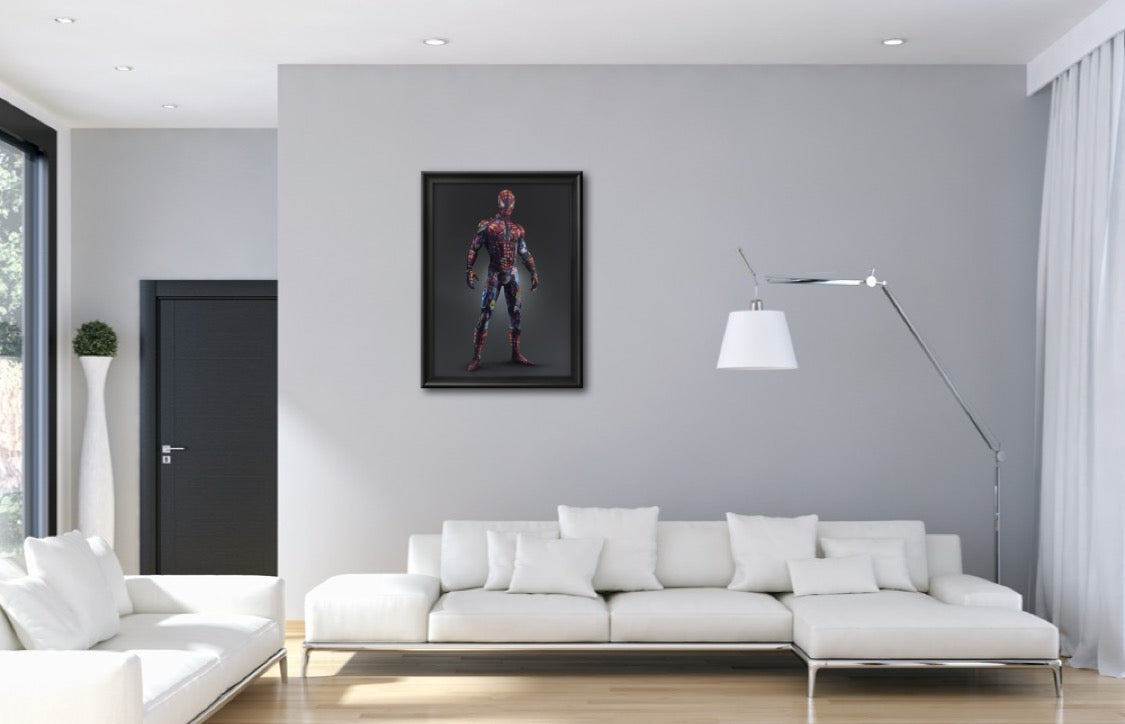 BURNING NIGHT - AFFICHE PREMIUM - OPEN EDITION