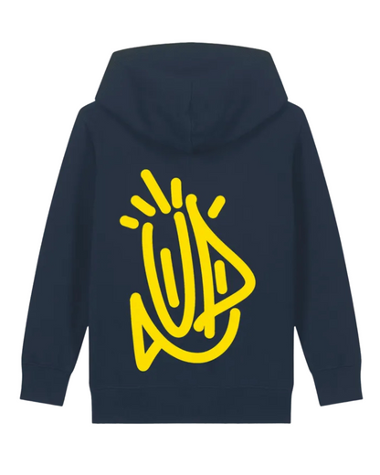 Sweat Kids "Up" B/Y ! 100% Coton biologique, 300 g/m2