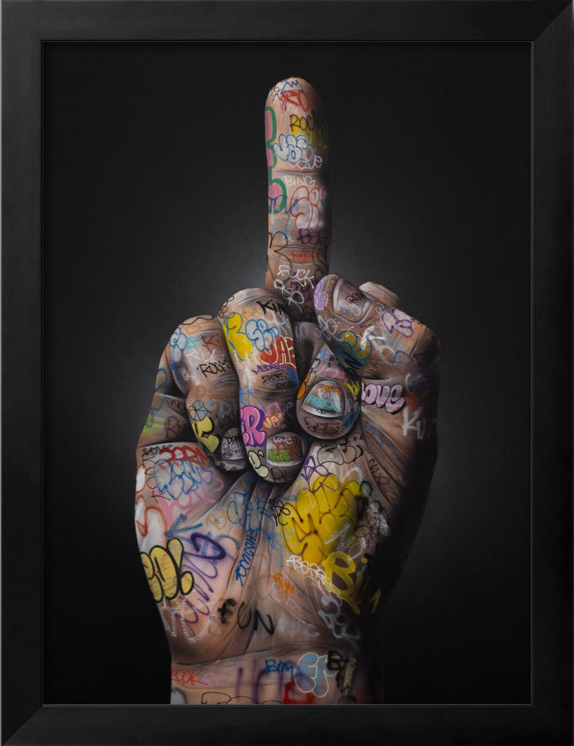 FUCK (W)ALL - AFFICHE PREMIUM - OPEN EDITION