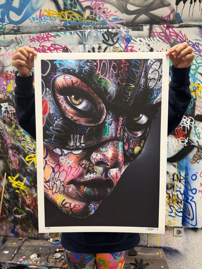 « Fat cat » Tirage d'Art en Édition Limitée x30