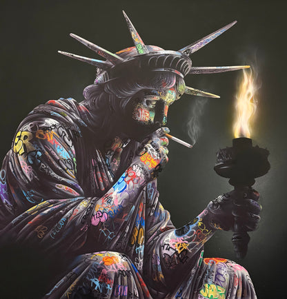 PAUSE CLOPE - AFFICHE PREMIUM - OPEN EDITION