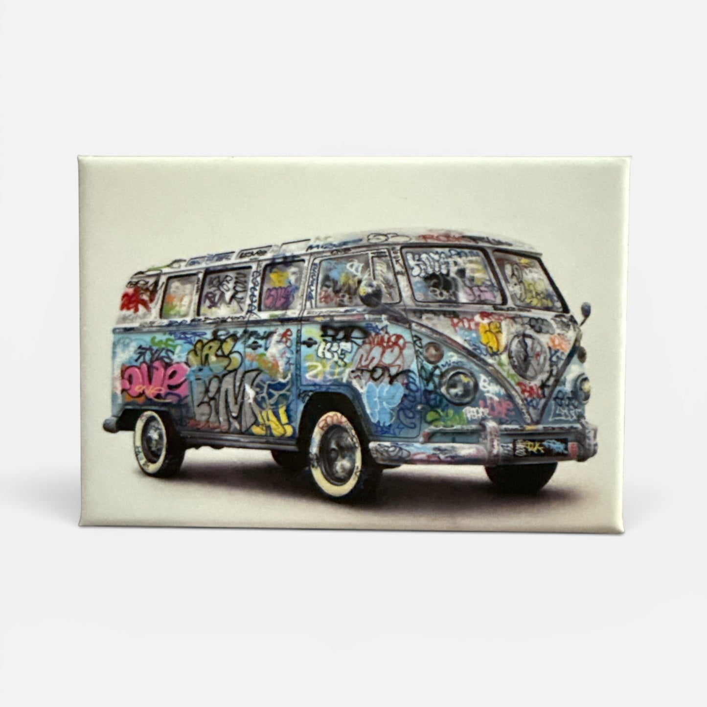 Magnet rigide Combi VW graffiti street art Fillmore Onemizer