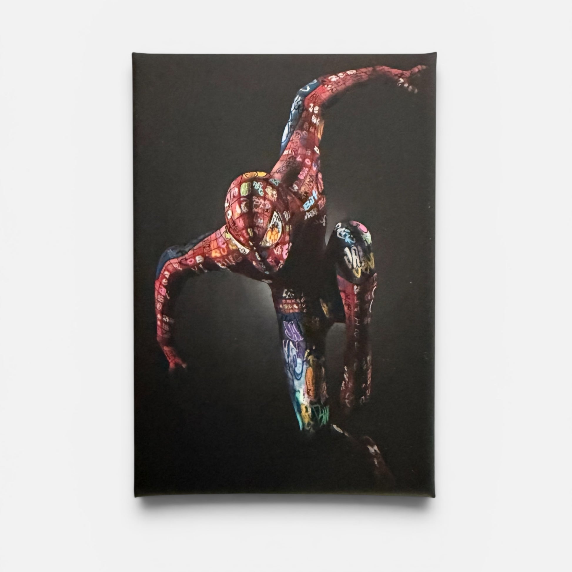 Magnet rigide Spiderman graffiti street art Peter Marker Onemizer