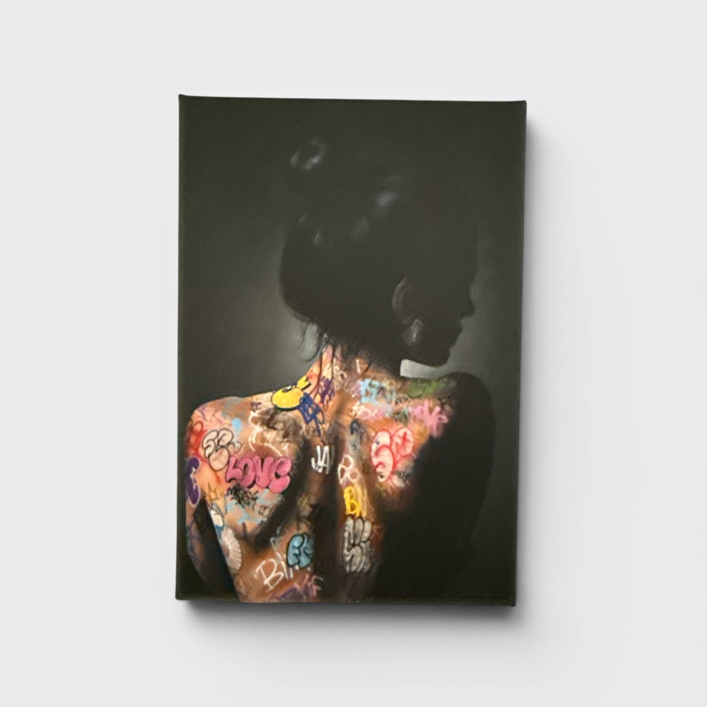 Magnet rigide femme tatouée graffiti street art Summer Love Onemizer