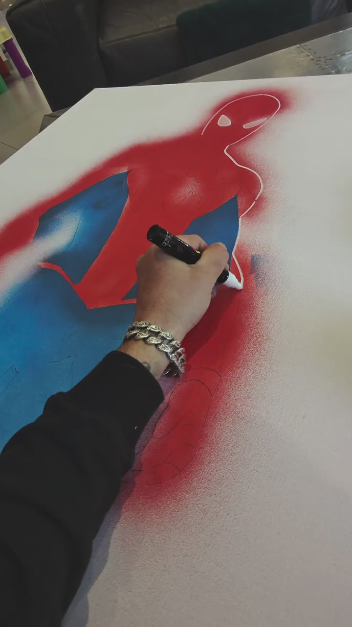 Charger la vidéo : making off de l'oeuvre originale