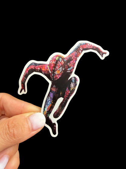 Sticker vinyle Spiderman graffiti street art Peter Marker Onemizer