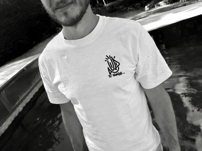T-shirt Ça Pik Pik UP by Onemizer porté logo poitrine